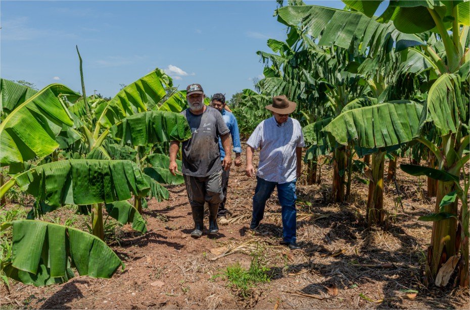 Comunidade rural recebe visita técnica para impulsionar agricultura familiar em Cuiabá