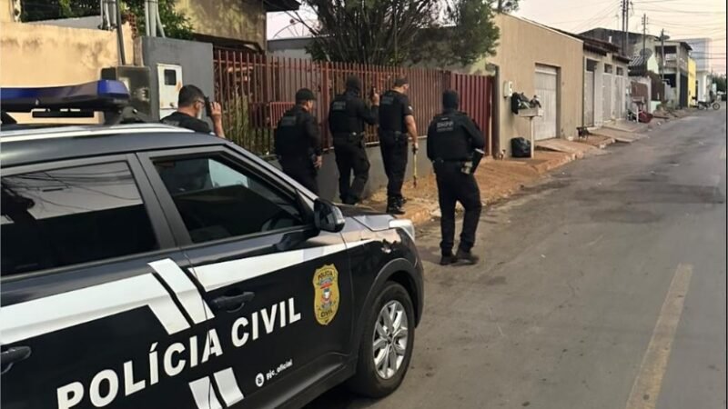 Polícia Civil cumpre mandados contra investigados por homicídio em Campo Verde