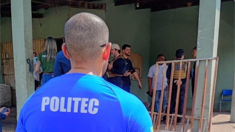 Politec constata crimes ambientais em operação contra a comercialização ilegal de cobre em Cuiabá