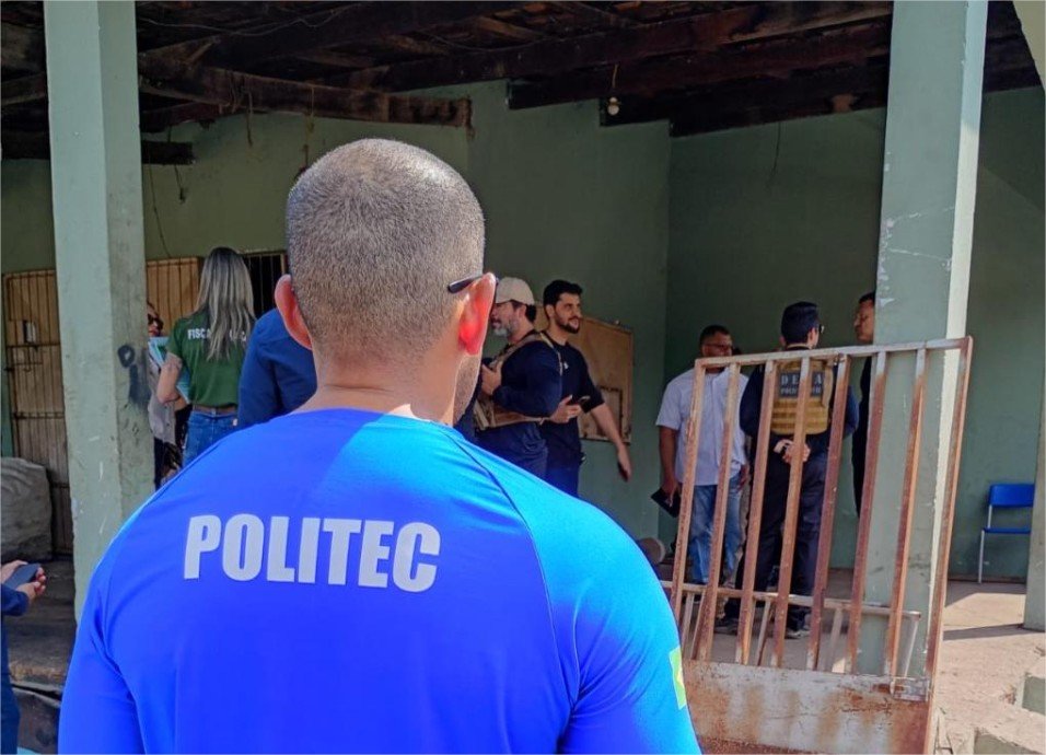 Politec constata crimes ambientais em operação contra a comercialização ilegal de cobre em Cuiabá