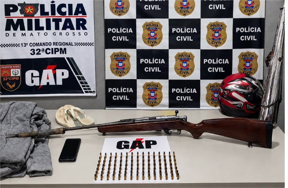 PM e Polícia Civil apreendem adolescente após roubo a residência em Nova Xavantina