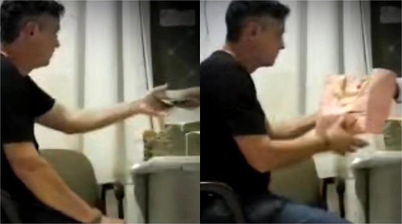 Vídeo de Rogerinho com maços de dinheiro teria sido gravado na casa da mãe de Wanderley