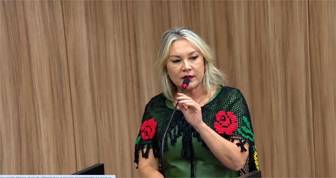 Rosy Prado destaca obras de infraestrutura e anuncia recapeamento no Nova Várzea Grande