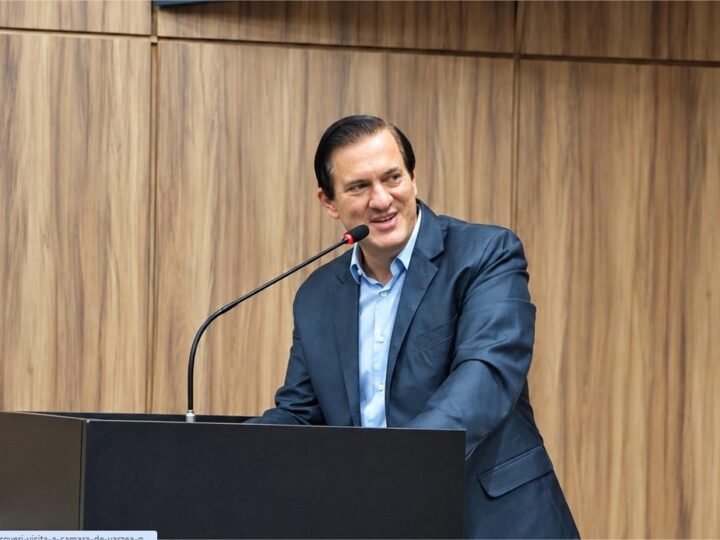 Eleito deputado federal, ex-secretário Coronel Roveri visita a Câmara de Várzea Grande e reafirma compromisso com o município