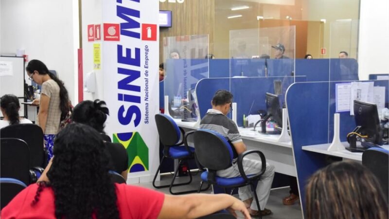Sine-MT disponibiliza 2.157 vagas de emprego em Mato Grosso nesta semana