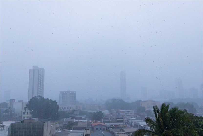 Cuiabá amanhece com 22°C e neblina e tem previsão de chuva até sexta (30)
