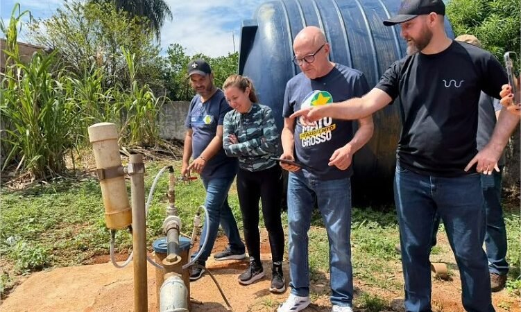 Governador aponta sabotagem em Várzea Grande: “arrancaram 200 hidrômetros”