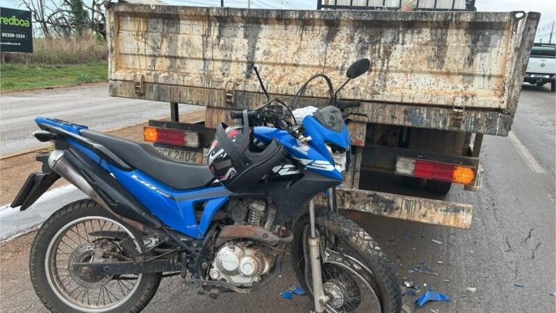Motociclista permanece em estado gravíssimo após acidente na MT-449 em Lucas do Rio Verde
