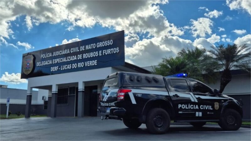 Polícia Civil prende autor de roubo à joalheria e mulher envolvida no tráfico de drogas em Lucas do Rio Verde