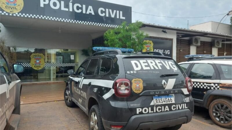 Polícia Civil prende autor de furtos e receptador de hidrômetros em Várzea Grande
