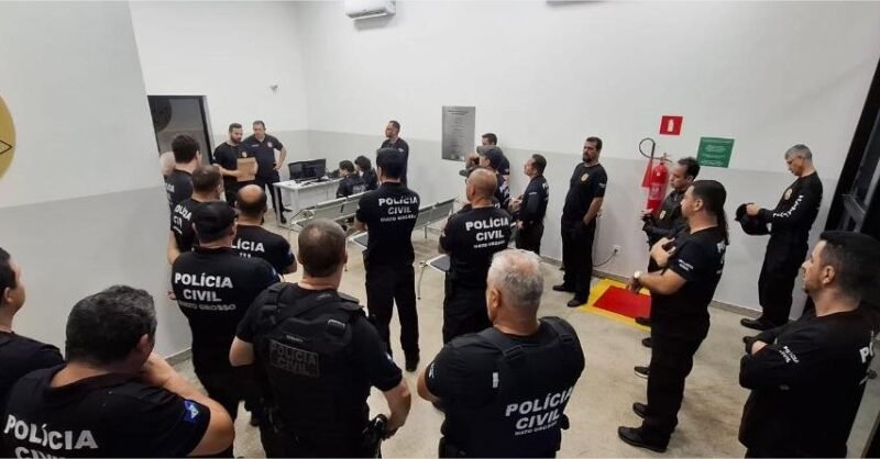 Polícia Civil cumpre mandados contra grupo suspeito de tráfico de drogas em Rosário Oeste
