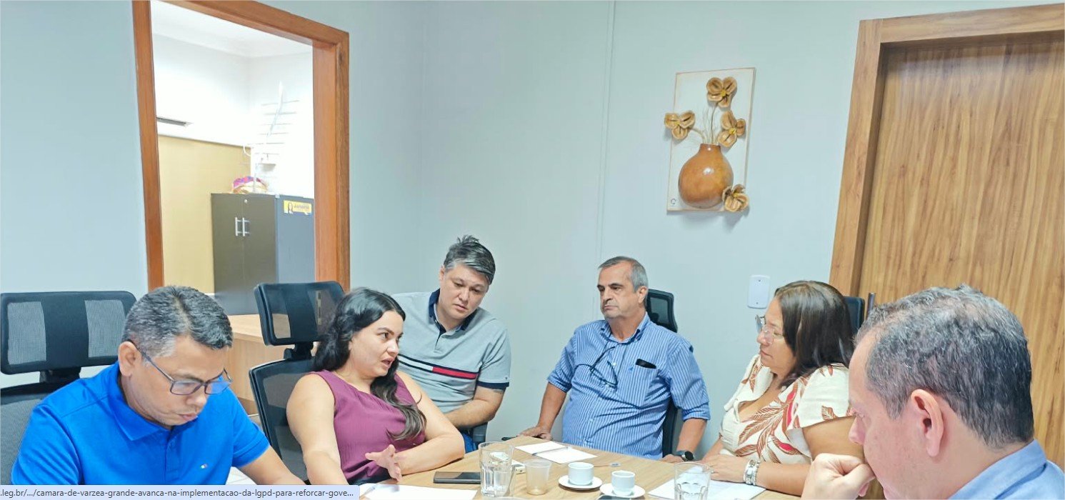 Câmara de Várzea Grande avança na implementação da LGPD para reforçar governança e transparência